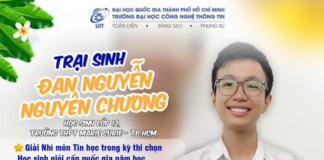 HSG QG Môn tin học lựa chọn ngành An toàn thông tin tại UIT làm nơi viết tiếp ước mơ