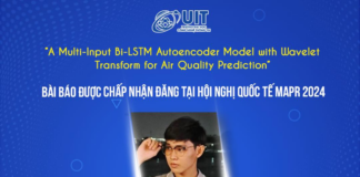 Chúc mừng sinh viên Mạng máy tính và Truyền thông có bài báo được chấp nhận đăng tại MAPR 2024