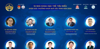 Tiến sĩ Lê Kim Hùng thuộc top 10 nhà khoa học trẻ tiêu biểu nhận giải thưởng Quả Cầu Vàng năm 2024