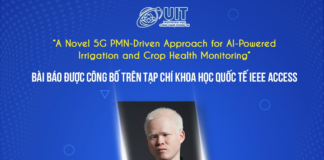 Chúc mừng sinh viên Nguyễn Tân Tạng có bài báo được công bố trên tạp chí IEEE Access