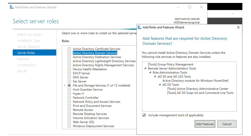Triển khai dịch vụ Active Directory Domain Service (ADDS) trên Windows Server 2016 12 image 23