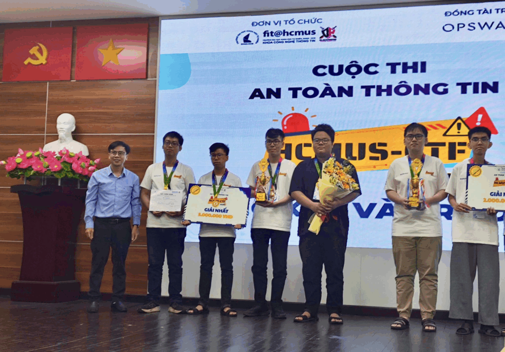 Chúc mừng đội tuyển FunSociety xuất sắc giành Giải nhất cuộc thi HCMUS-CTF 2025 1 image 41