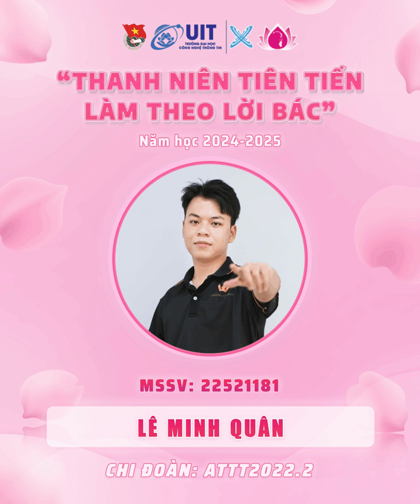 Đoàn khoa MMT&TT vinh danh những tấm gương đạt danh hiệu “Thanh niên tiên tiến làm theo lời Bác” cấp Khoa năm học 2024 - 2025 2 image 30