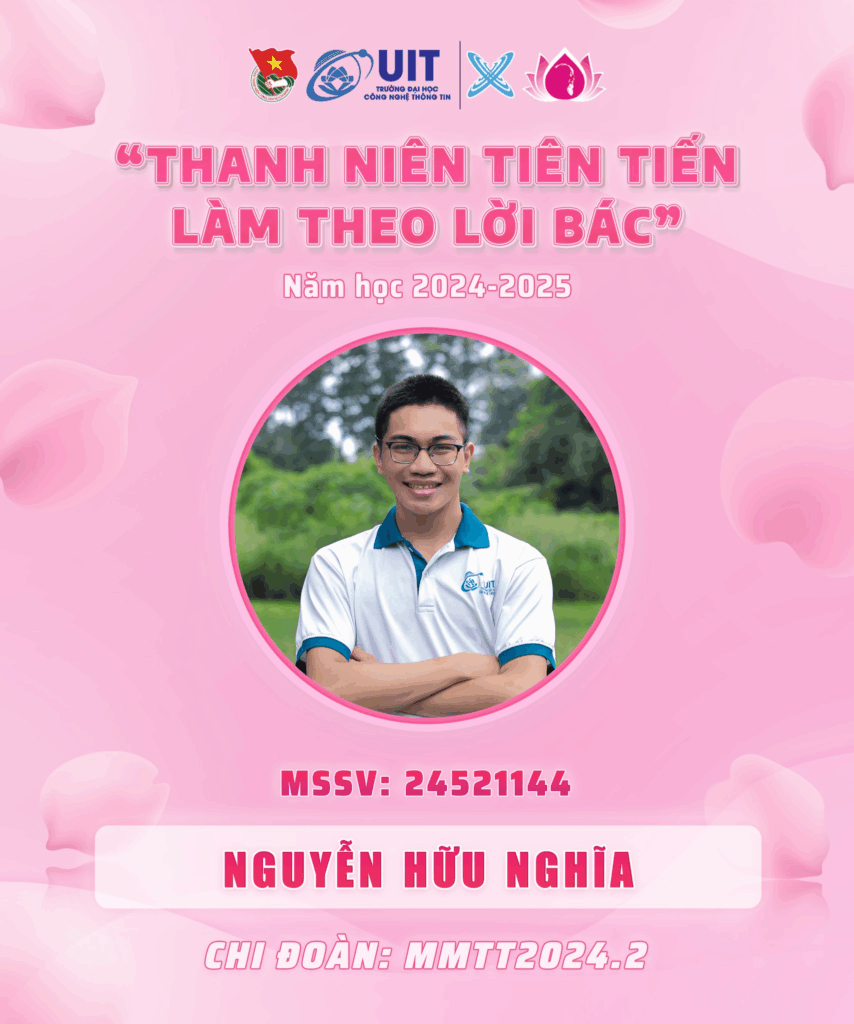 Đoàn khoa MMT&TT vinh danh những tấm gương đạt danh hiệu “Thanh niên tiên tiến làm theo lời Bác” cấp Khoa năm học 2024 - 2025 9 image 37