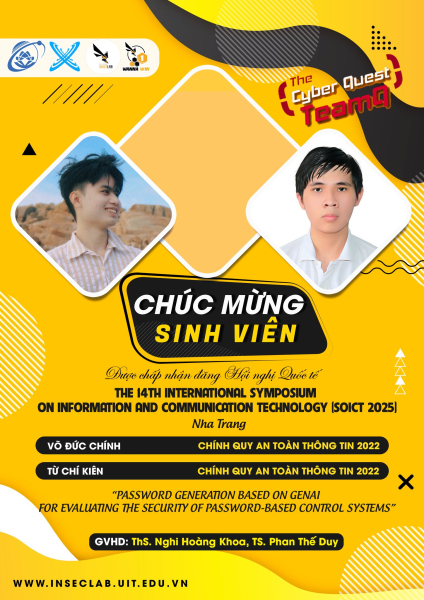 Chúc mừng nhóm sinh viên An toàn thông tin có bài báo nghiên cứu được chấp nhận đăng tại Hội nghị SOICT 2025 1 image 4