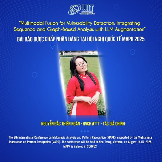 Chúc mừng học viên cao học ngành An toàn thông tin có bài báo khoa học được chấp nhận tại Hội nghị Quốc tế MAPR 2025 1 image 7