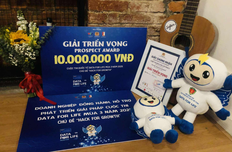 Chúc mừng đội ANTformer đạt Giải Triển vọng tại Chung kết Cuộc thi quốc tế Data For Life 2025 2 image 24