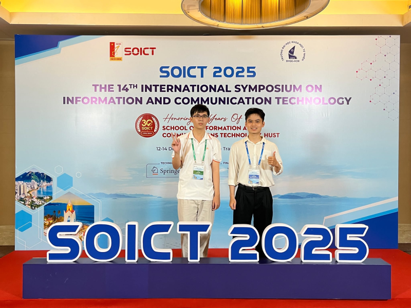 Sinh viên UIT báo cáo nghiên cứu tại Hội nghị khoa học Quốc tế SOICT 2025 1 image 26