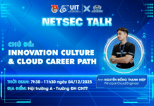 NETSEC Talk 2025: Giới thiệu diễn giả Innovation Culture & Cloud Career Path