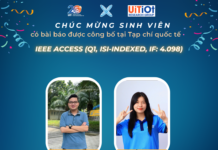 Chúc mừng Sinh viên nhóm nghiên cứu UiTiOt có bài báo được chấp nhận tại Tạp chí quốc tế IEEE Access