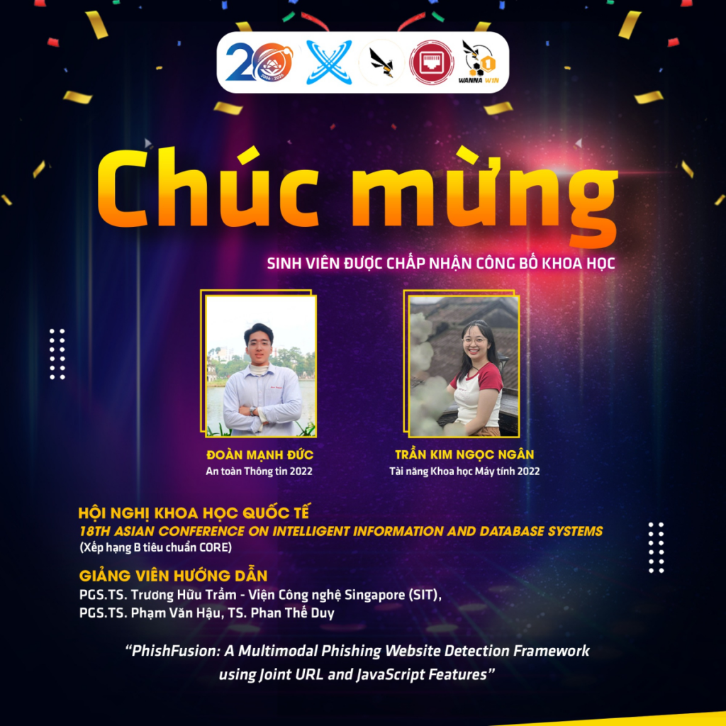 Chúc mừng sinh viên tại InSecLab có công trình nghiên cứu được chấp nhận đăng tại Kỷ yếu Hội nghị Khoa học quốc tế ACIIDS 2026 1 image 61