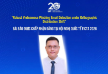 Học viên cao học An toàn thông tin nhận giải Best Paper Award tại Hội nghị khoa học quốc tế FICTA 2026