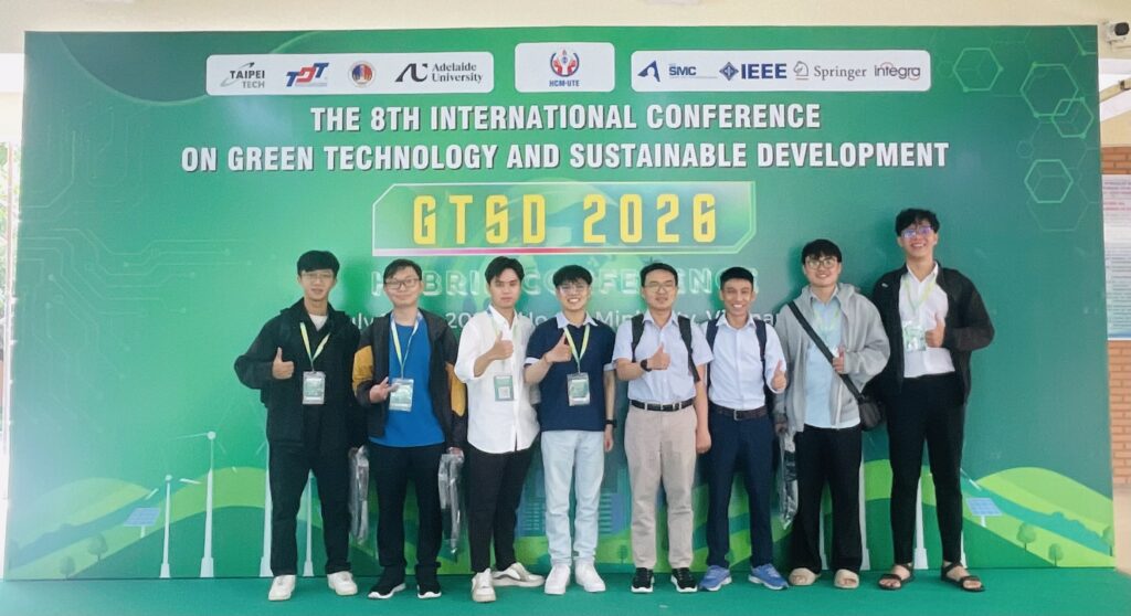 Sinh viên nhóm nghiên cứu UiTiOt trình bày 07 bài báo tại Hội nghị quốc tế GTSD 2026 1 GTSD2026